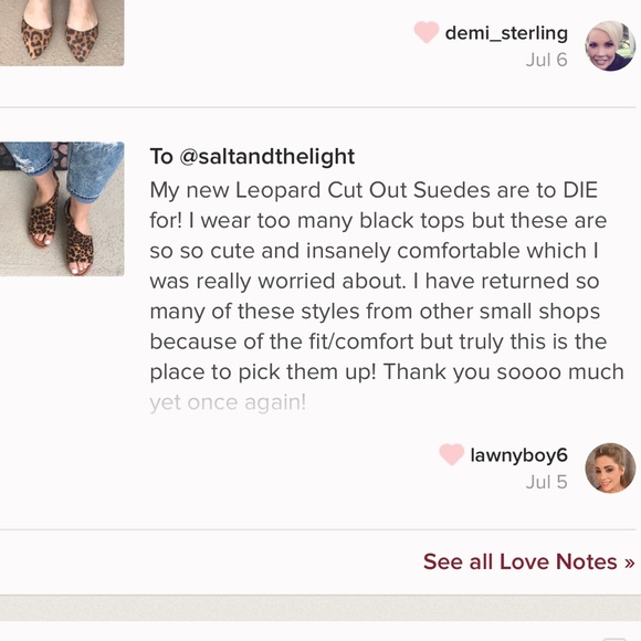 LAST 1️⃣ Vegan Suede Leopard Cut Out Flat - Picture 8 of 8